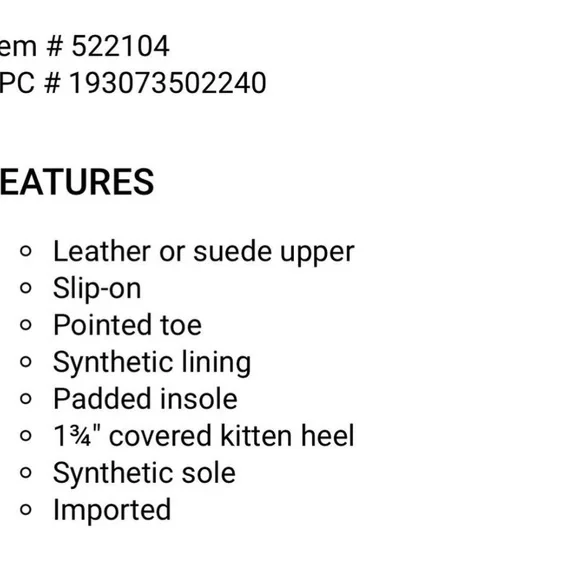 Elegant Black Slingback Heels - Picture 3 of 4